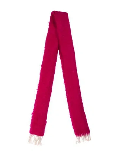 Pre-owned Loewe Mohair Scarf In Multi