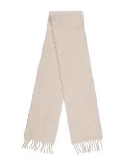 Pre-owned Loewe Mohair Scarf In Neutrals