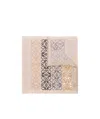 Loewe Monogram Stripe Scarf In Nude