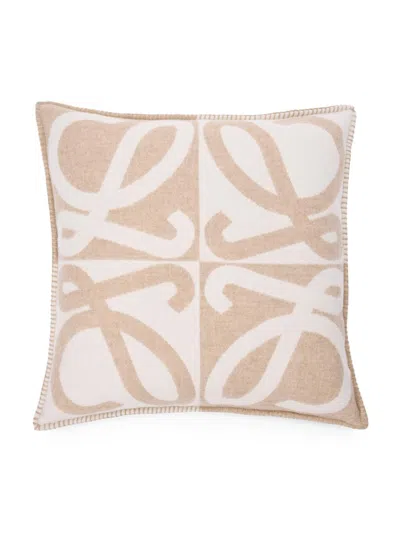 Loewe Monogram Wool-cashmere Cushion