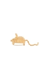 Loewe Mouse Brooch In Gold