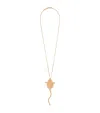 Loewe Mickey Mouse Necklace In Gold Brass In Gold
