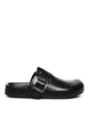 Loewe Ease Buckle Clogs In Black