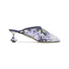 Loewe Toy 45 Sequins Mules Women In Multi