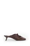 Loewe Mules In Brown