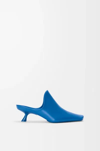 Loewe Emily Mule In Lambskin Size: 39 For Woman In Blue