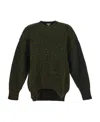 LOEWE MULTI-PANEL DESIGN WOOL-BLEND JUMPER