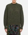 Loewe Multi-panel Design Wool-blend Jumper In Multicolor