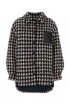 Loewe Multicolor Wool Blend Oversize Jacket