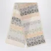 Loewe Multicolored Anagram Scarf In Wool Blend Women In Multicolor