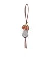 Loewe Suna Fujita Mushroom Charm In Classic Calfskin In Multi