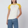 Loewe Mustard/bronze Slim T-shirt In Brown