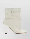 LOEWE NAPPA LEATHER ANKLE BOOTS WITH POINTED TOE AND STILETTO HEEL