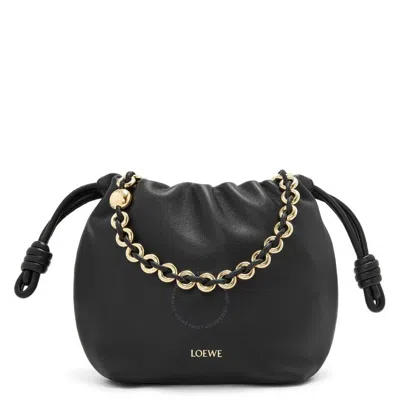 Loewe Nappa Mini Flamenco Mini Purse In Black