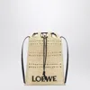 Loewe Pocket Drawstring Raffia Crossbody Bag