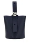 Loewe Mini Pebbled Leather Bucket Bag