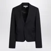 Loewe Black Wool Single-breasted Blazer In Black