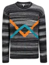 Loewe Sweater In Wool Blend In Navy Blue