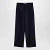 Loewe Pleated Casual Pants In Blue
