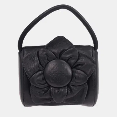 Pre-owned Loewe Navy Leather Handbag In Blue