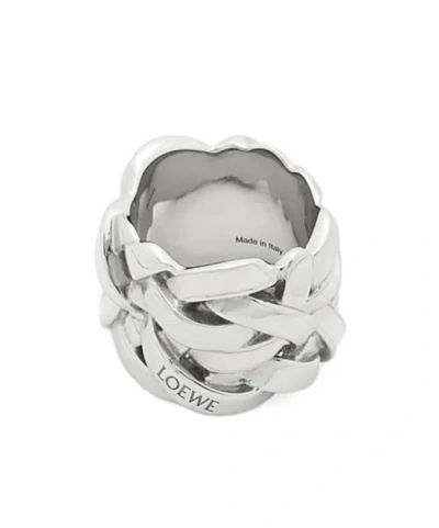 Loewe Nest Ring In White