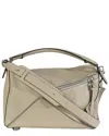 Loewe Neutral Leather Medium Puzzle Bag (authentic Pre-loved) In Neutral