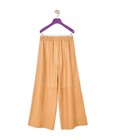 Loewe Nine-point Casual Pants In Orange
