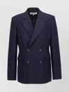 Loewe Unstructured Double-breasted Wool-blend Blazer