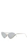 Loewe Occhiale Da Sole In Metallo Argento  Donna