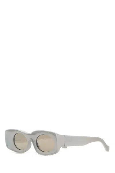 Loewe Occhiali Da Sole In Acetato Grigio Chiaro  Unisex