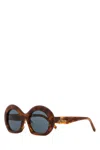 Loewe Occhiali Da Sole In Acetato Stampato Unisex