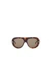 Loewe Occhiali Da Sole Pilot Slim In Brown