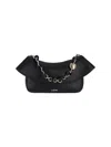 Loewe Ola Medium Embellished Leather Shoulder Bag In Black