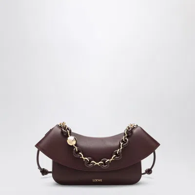 LOEWE LOEWE OLA MEDIUM BAG IN DARK BURGUNDY