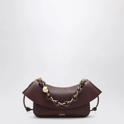 LOEWE LOEWE  OLA MEDIUM BAG IN DARK BURGUNDY