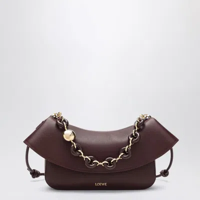 LOEWE LOEWE OLA MEDIUM BAG IN DARK BURGUNDY