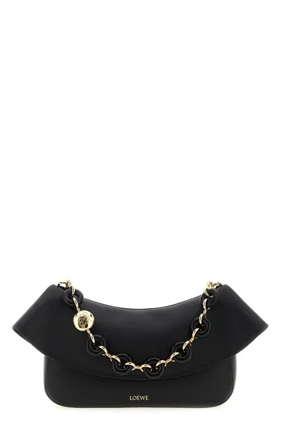 Loewe 'ola' Medium Shoulder Bag In Black