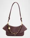 Loewe Ola Medium Shoulder Bag In Calfskin Leather