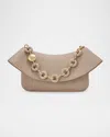 Loewe Ola Medium Shoulder Bag In Calfskin Leather