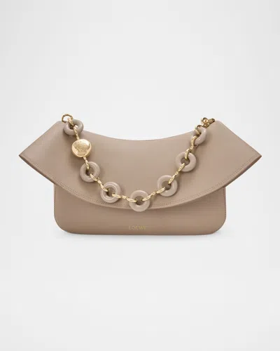 LOEWE OLA MEDIUM SHOULDER BAG IN CALFSKIN LEATHER