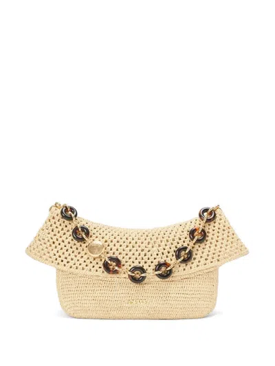 LOEWE OLA WOVEN TOTE BAG