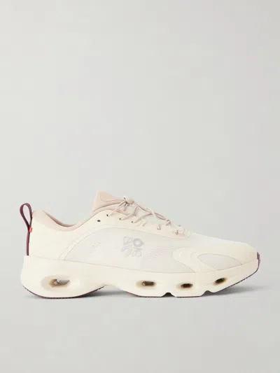 Loewe On Cloudsolo Rubber-trimmed Mesh Sneakers In Multi