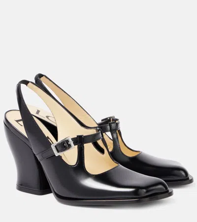 Loewe With Heel In Purple