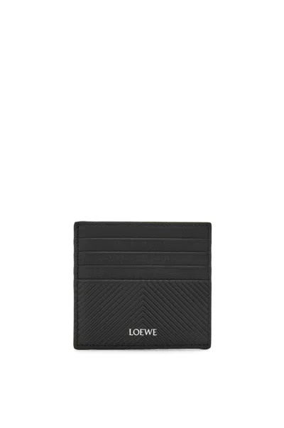 Loewe Open Cardholder Stamped In Black