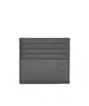 Loewe Men's Open Plain Cardholder In Gray