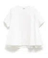 Loewe Open-necked Black Shirt In White