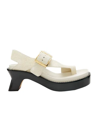 LOEWE OPEN-TOED HIGH-HEELED SANDALS