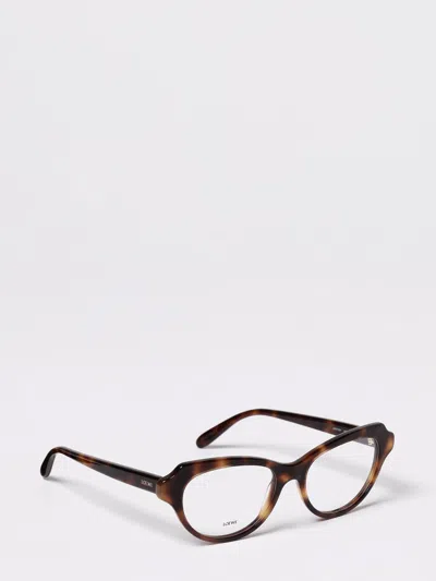 Loewe Optical Frames Woman Multicolor In Brown