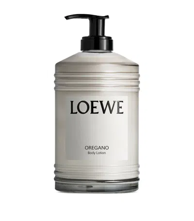 Loewe Oregano Body Lotion In White