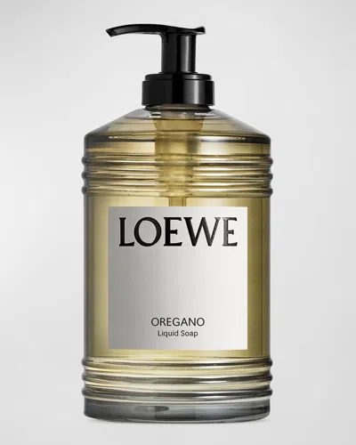 Loewe Oregano Liquid Soap, 12 Oz. In White